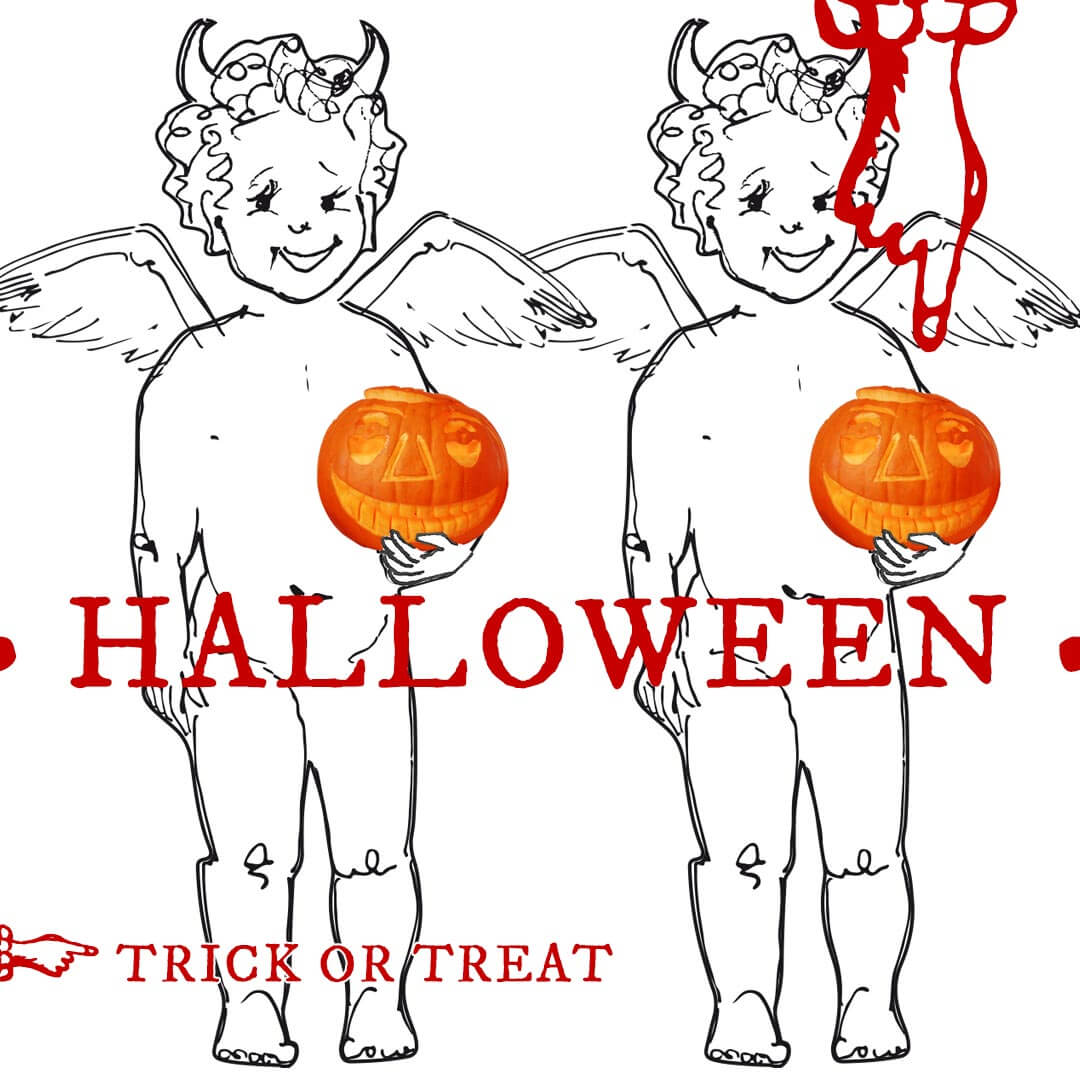 Runny Marmalade Halloween Card Design